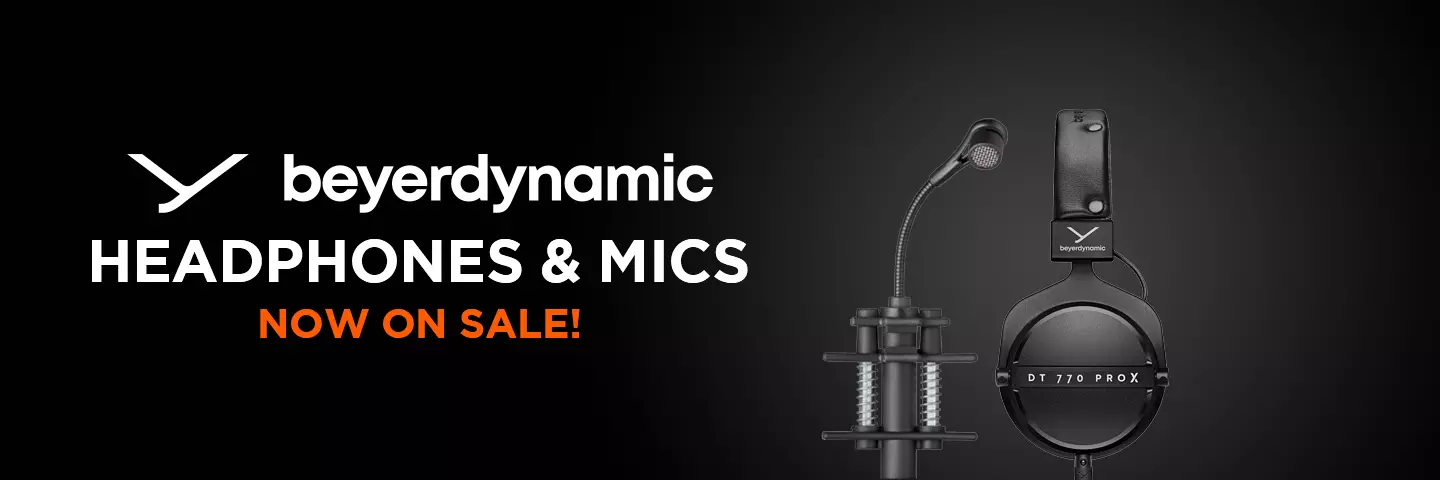 Get a Pro Sound for Less with Beyerdynamic.